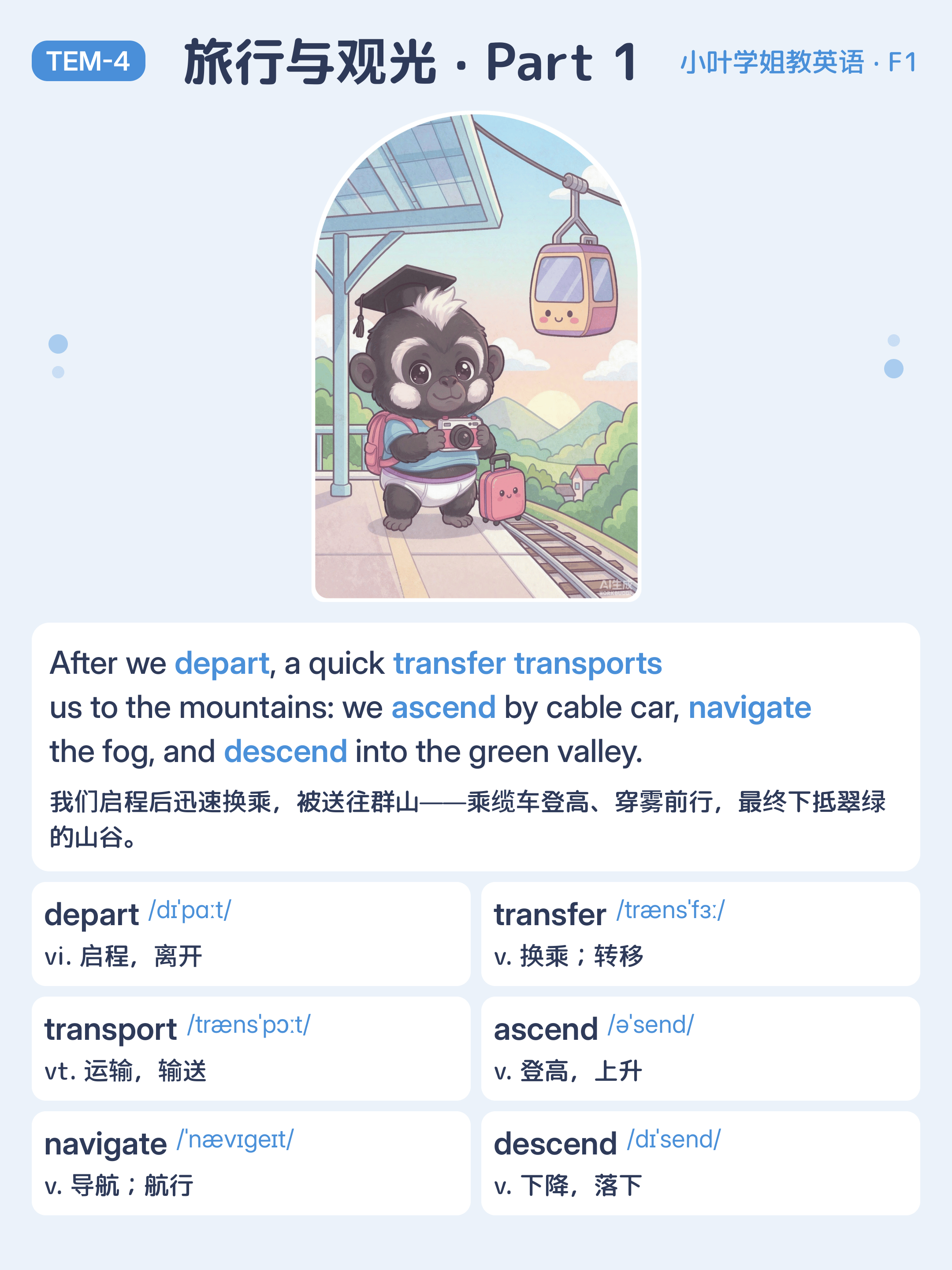 小叶学姐教英语：从一张图到可复用生产线 preview